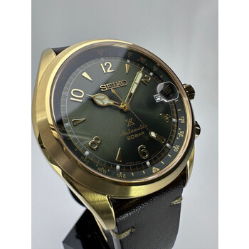 (SOLD!!) 39mm • Seiko Prospex Alpinist Green Gold SPB120J1 SBDC136 Automatic